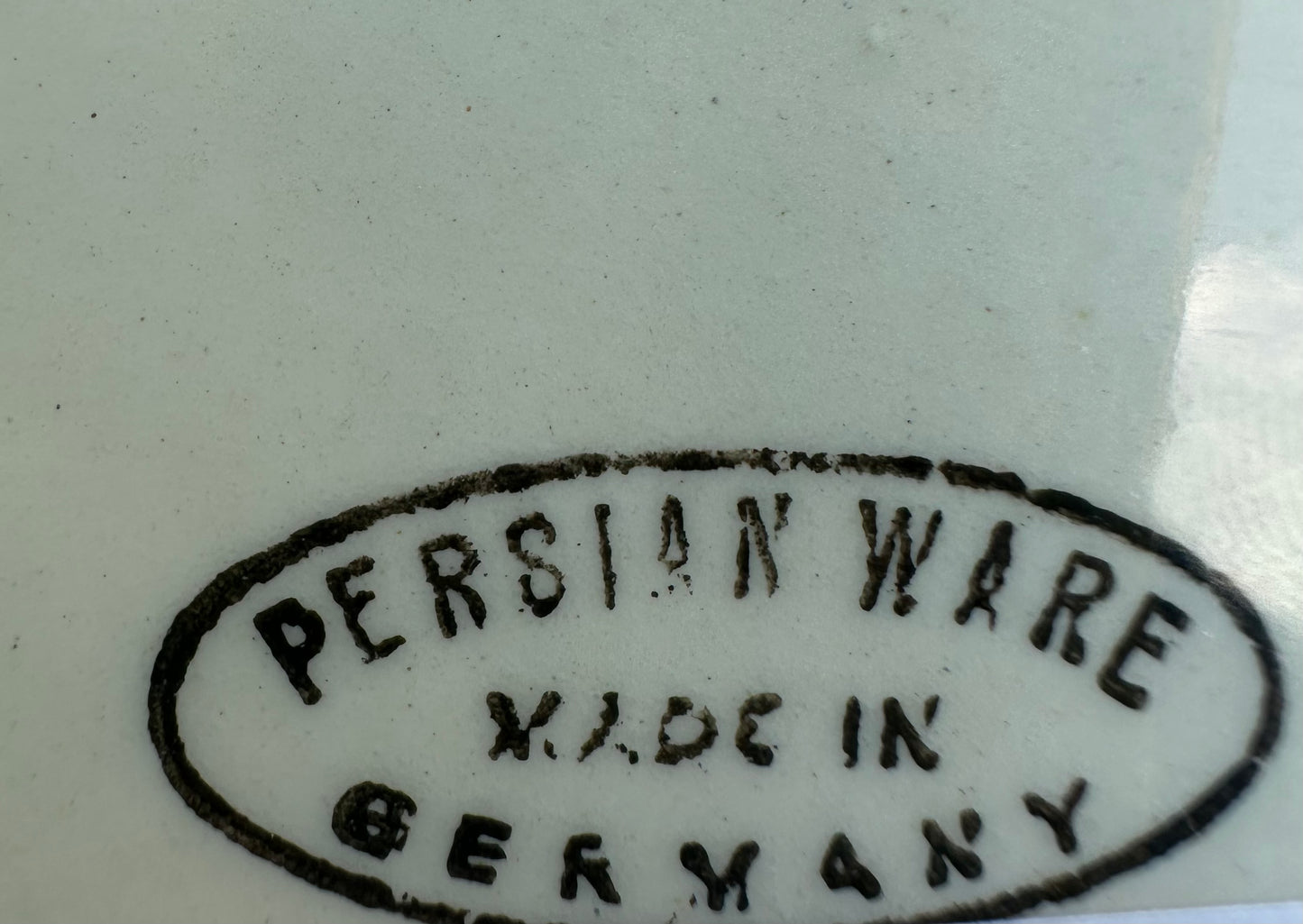 German ceramic pitcher