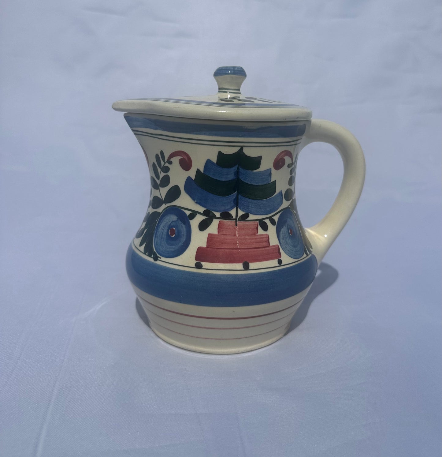 German ceramic pitcher