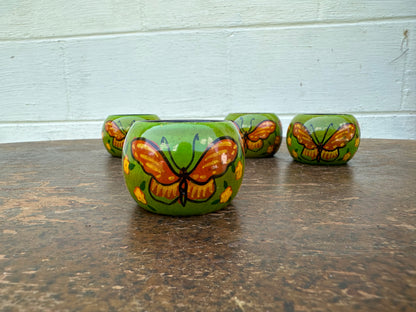 Vintage Butterfly Napkin Rings