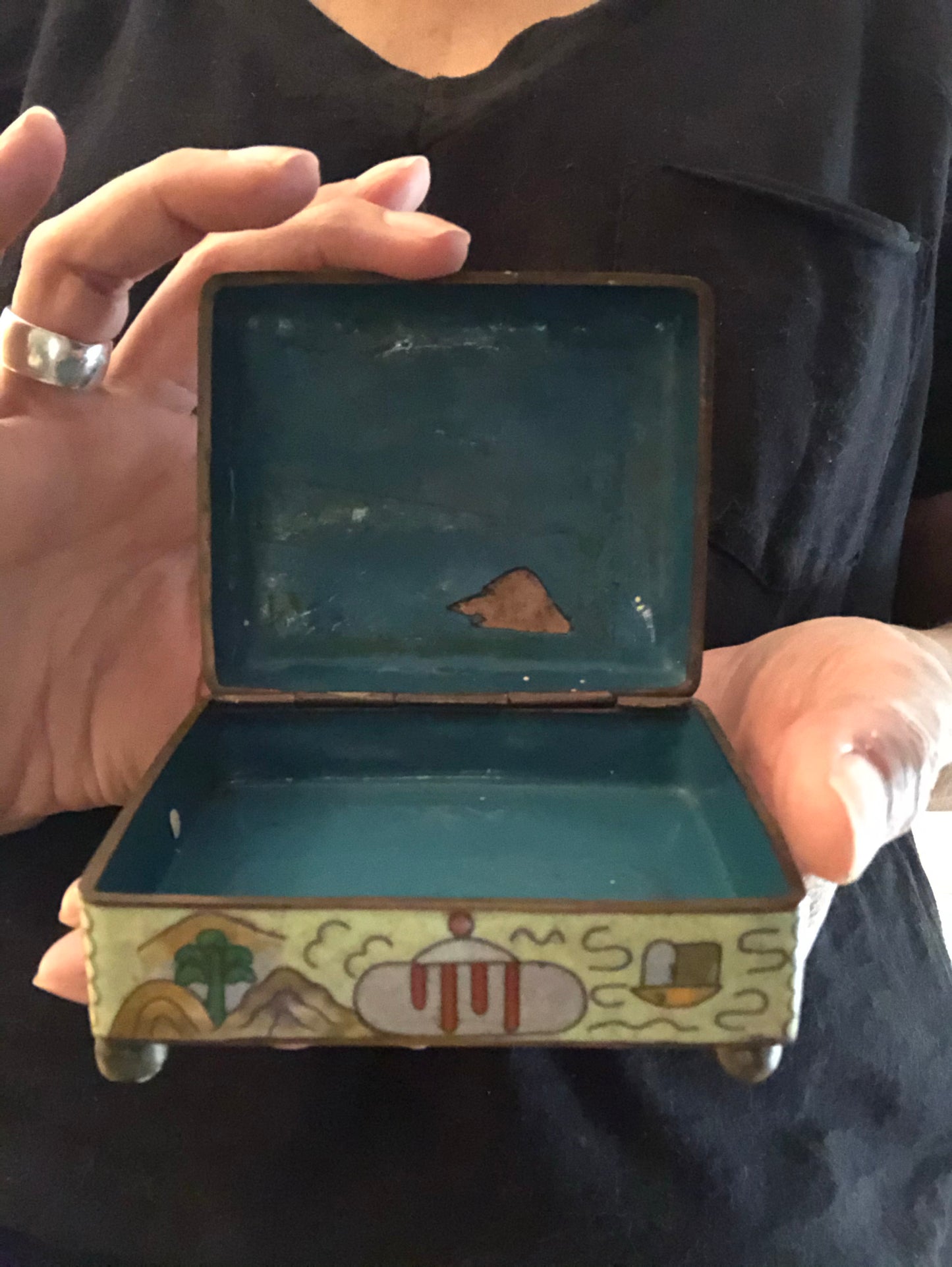 Vintage Enamel Box