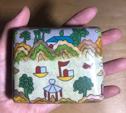 Vintage Enamel Box