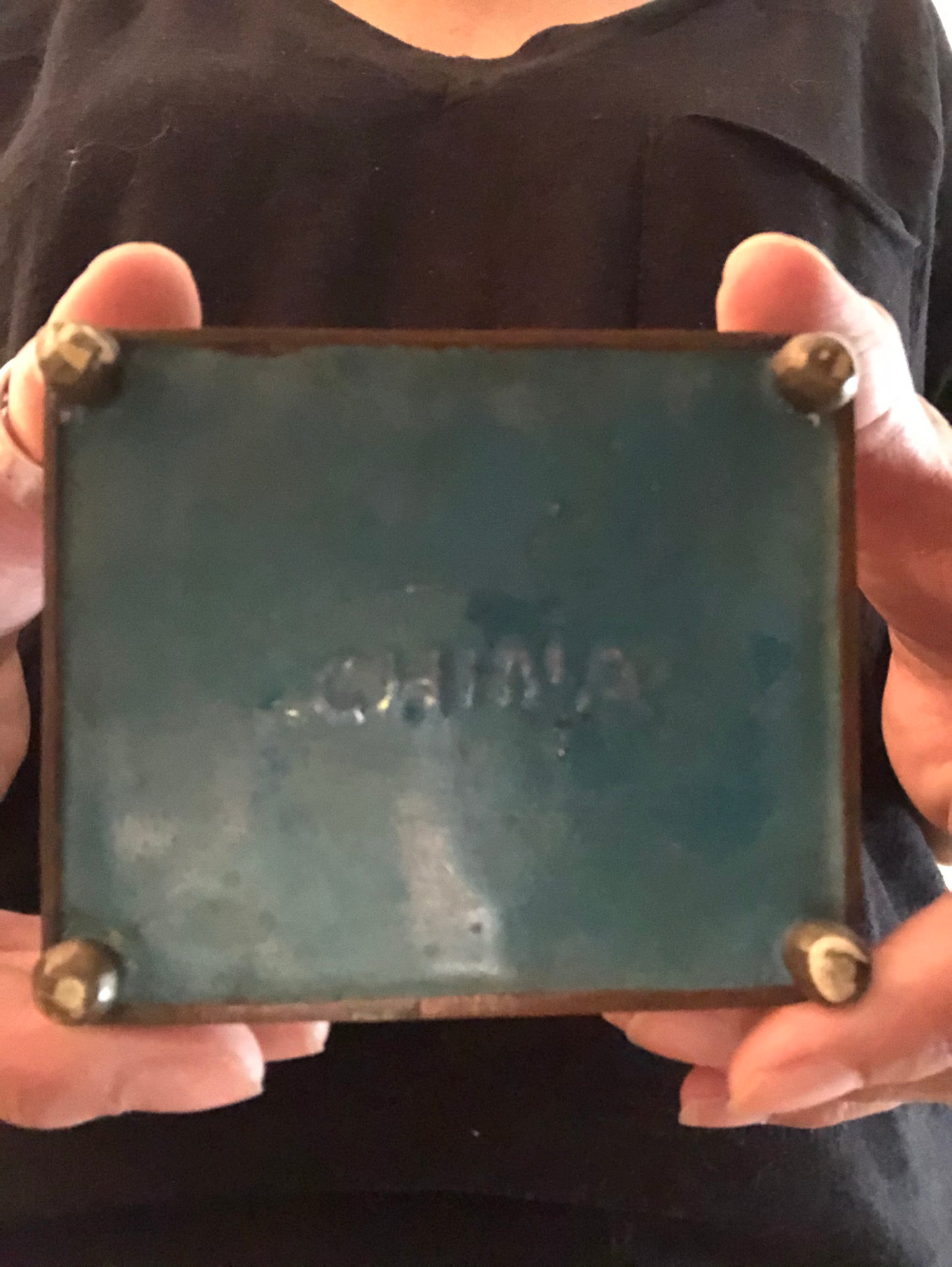 Vintage Enamel Box